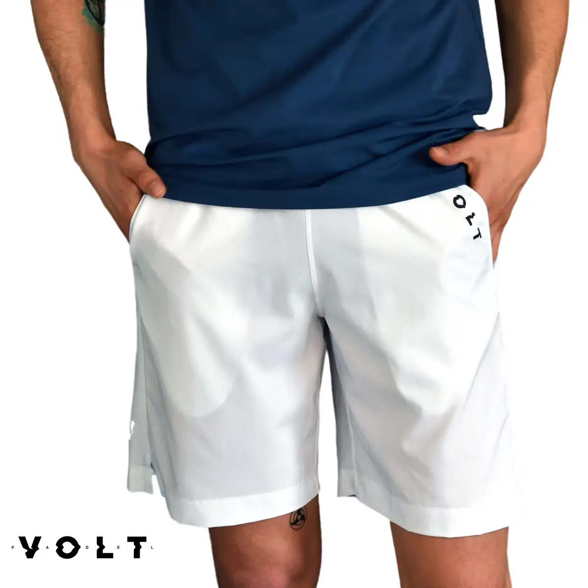 Volt Performance Shorts V4 White | Men 1