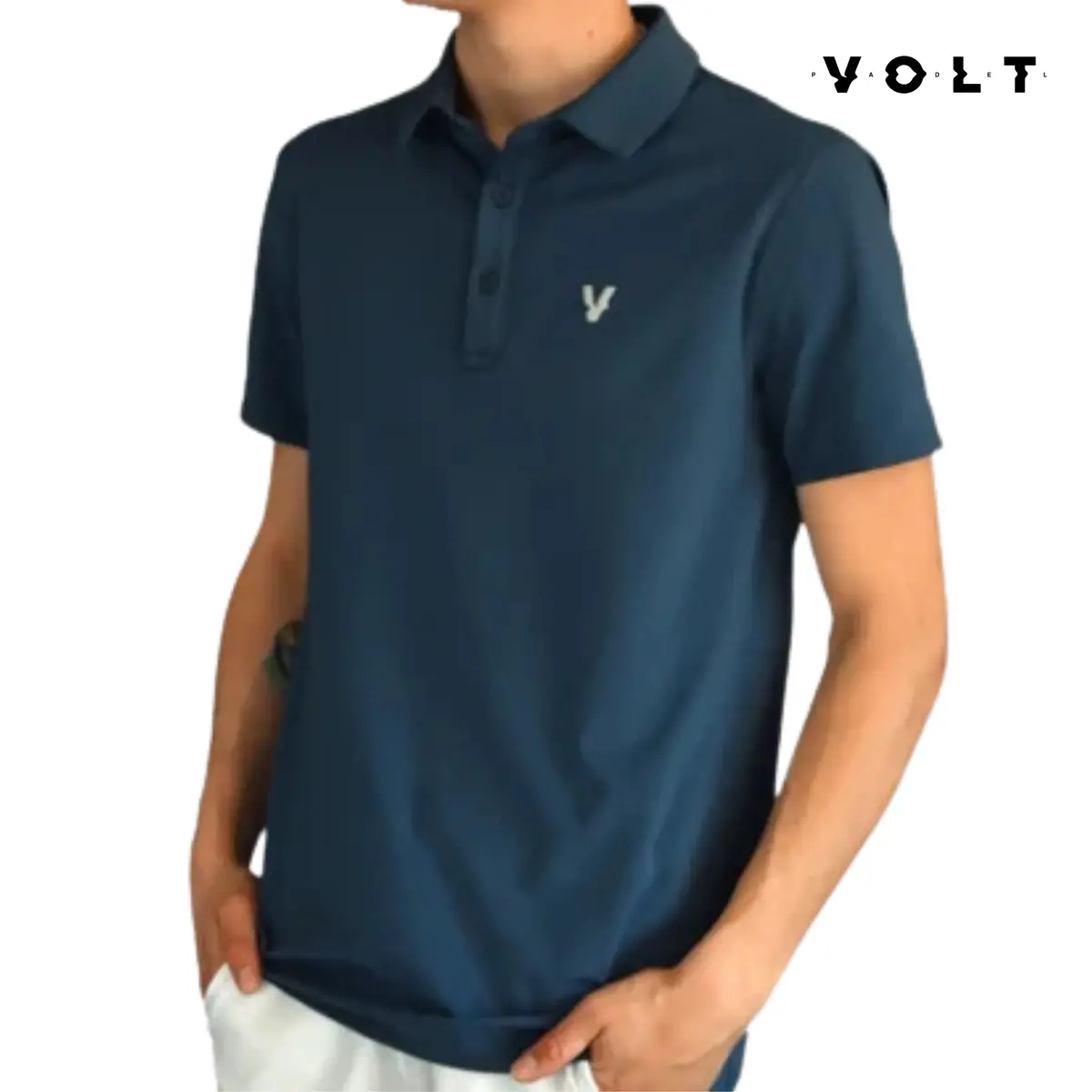 Volt Performance Polo Shirt V4 Blue | Men 1