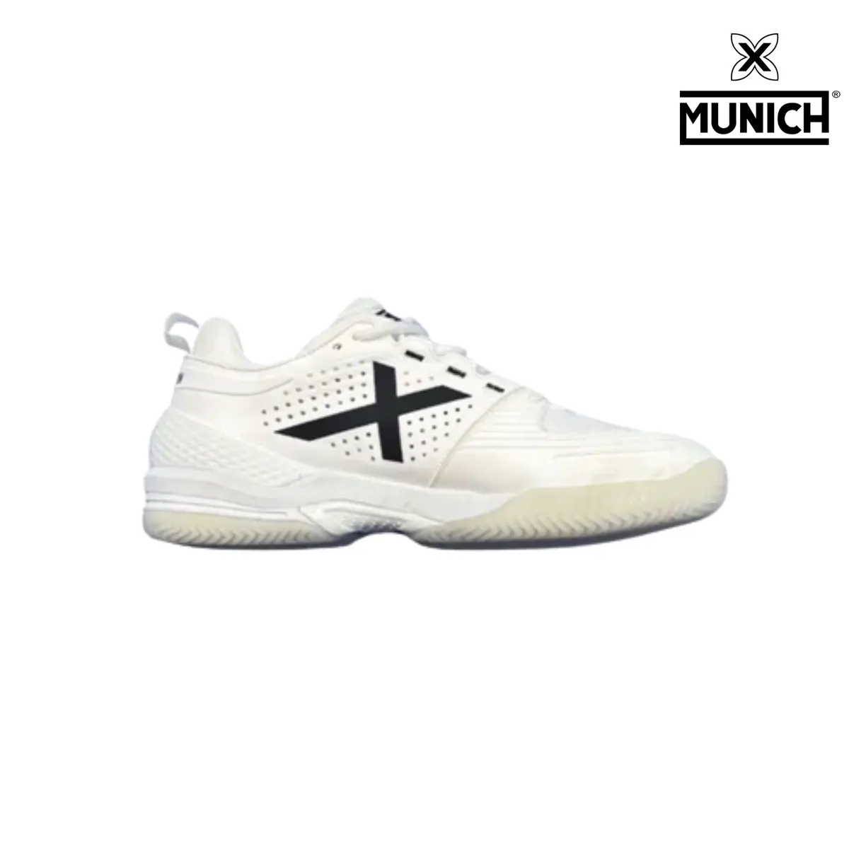 Munich Atomik Special White | Padel Shoes 1