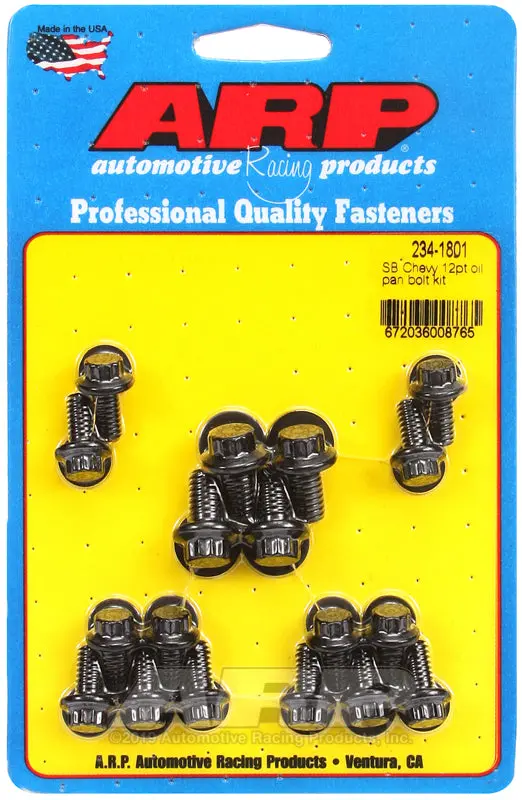 Arp Sb Chevy 12Pt Oil Pan Bolt Kit 1