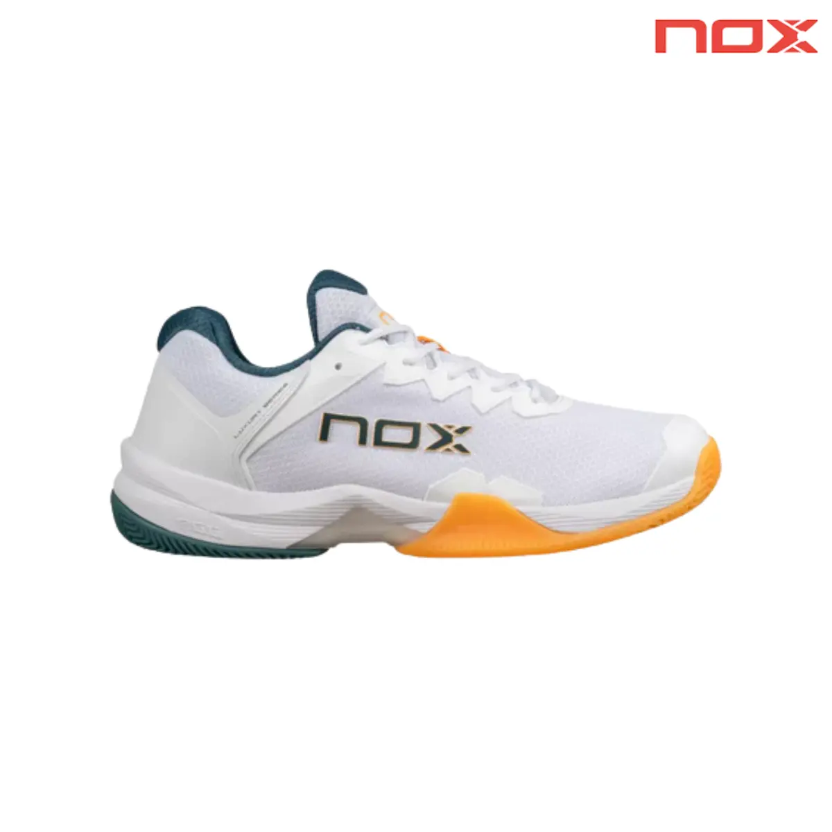 Nox Ml10 Hexa White/Apricot Shoes | Padel Shoes 1