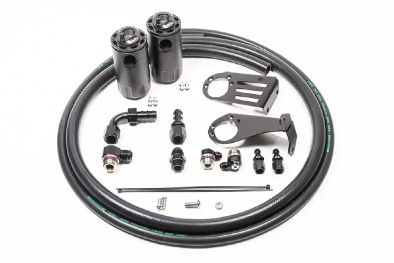 Radium Engineering Nissan S15 Silvia/200Sx Dual Catch Can Kit Fluid Lock 1