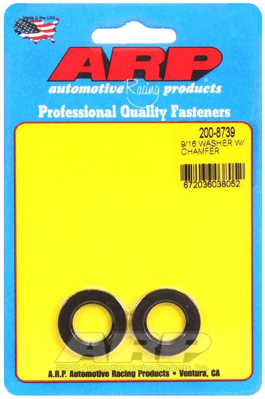 Arp 9/16 Id 1.00 Od Chamfer Washer 1