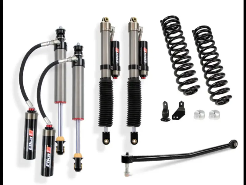 Cognito 17-19 Ford F-250/350 Sd 4Wd 2In Elite Leveling Kit W/ 2.5 Elka Remote Reservoir Shocks 1