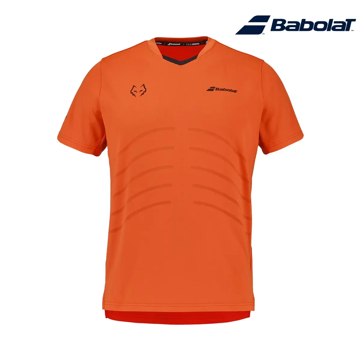 Babolat Crew Neck Tee Lebrón | Men Orange 1