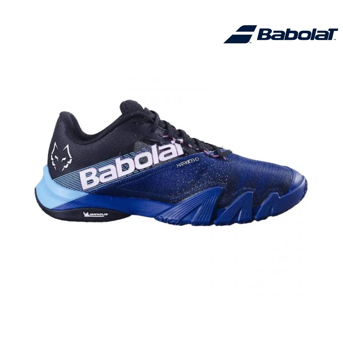 Babolat Jet Premura 2 Lebron Men Black/Mazarine Blue | Padel Shoes 1