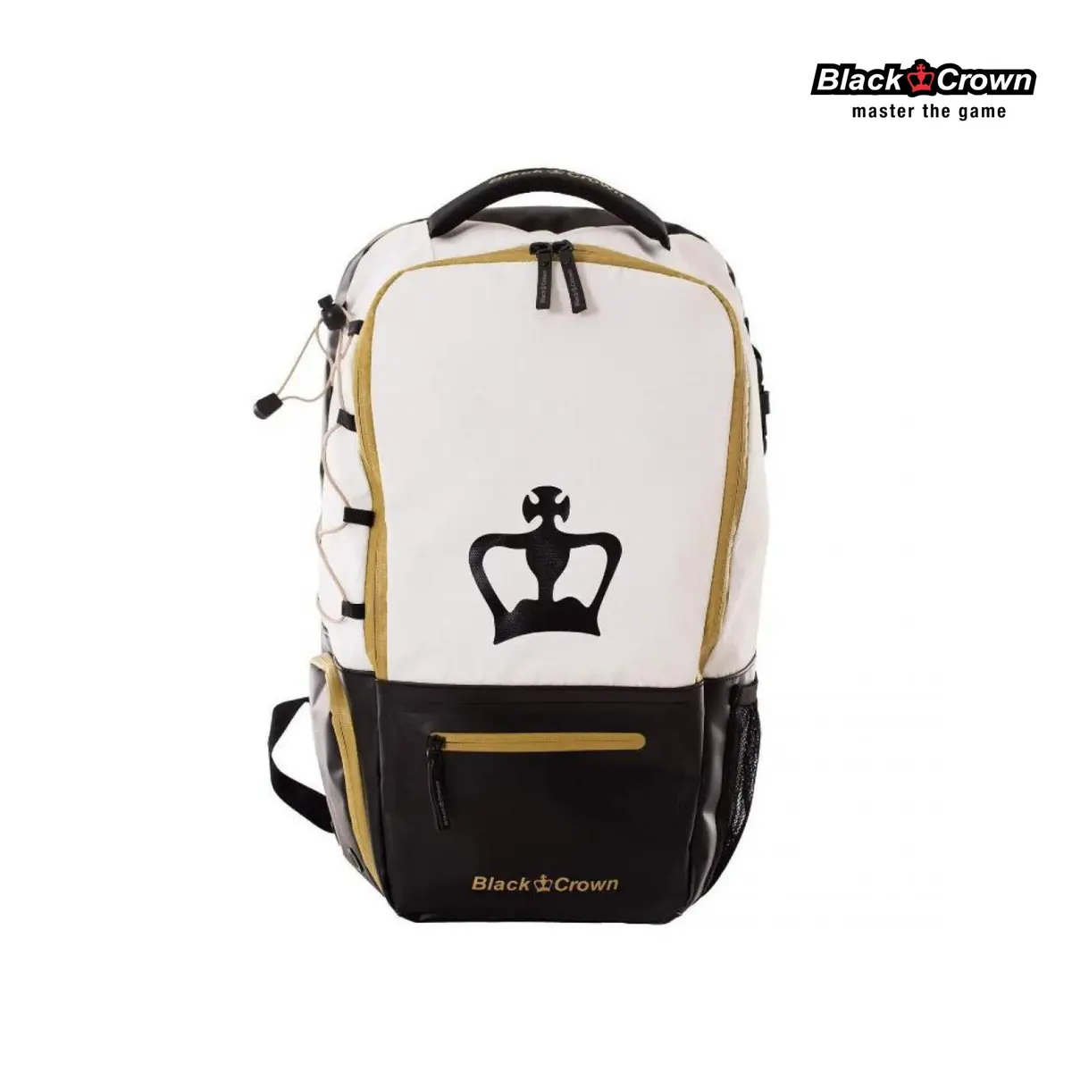 Black Crown Raptor V2 Backpack White/Dorado 1