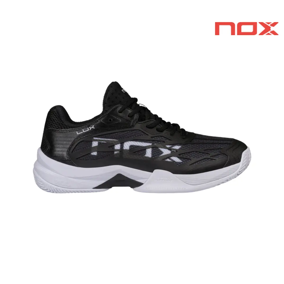 Nox At10 Lux Black/White | Padel Shoes 1