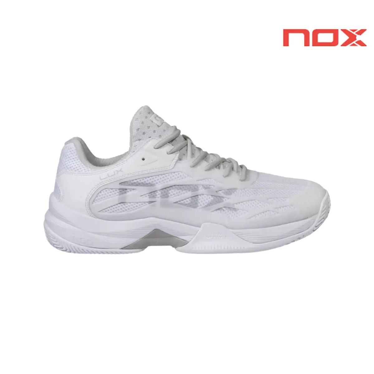 Nox At10 Lux White/Grey 2026 | Padel Shoes 1