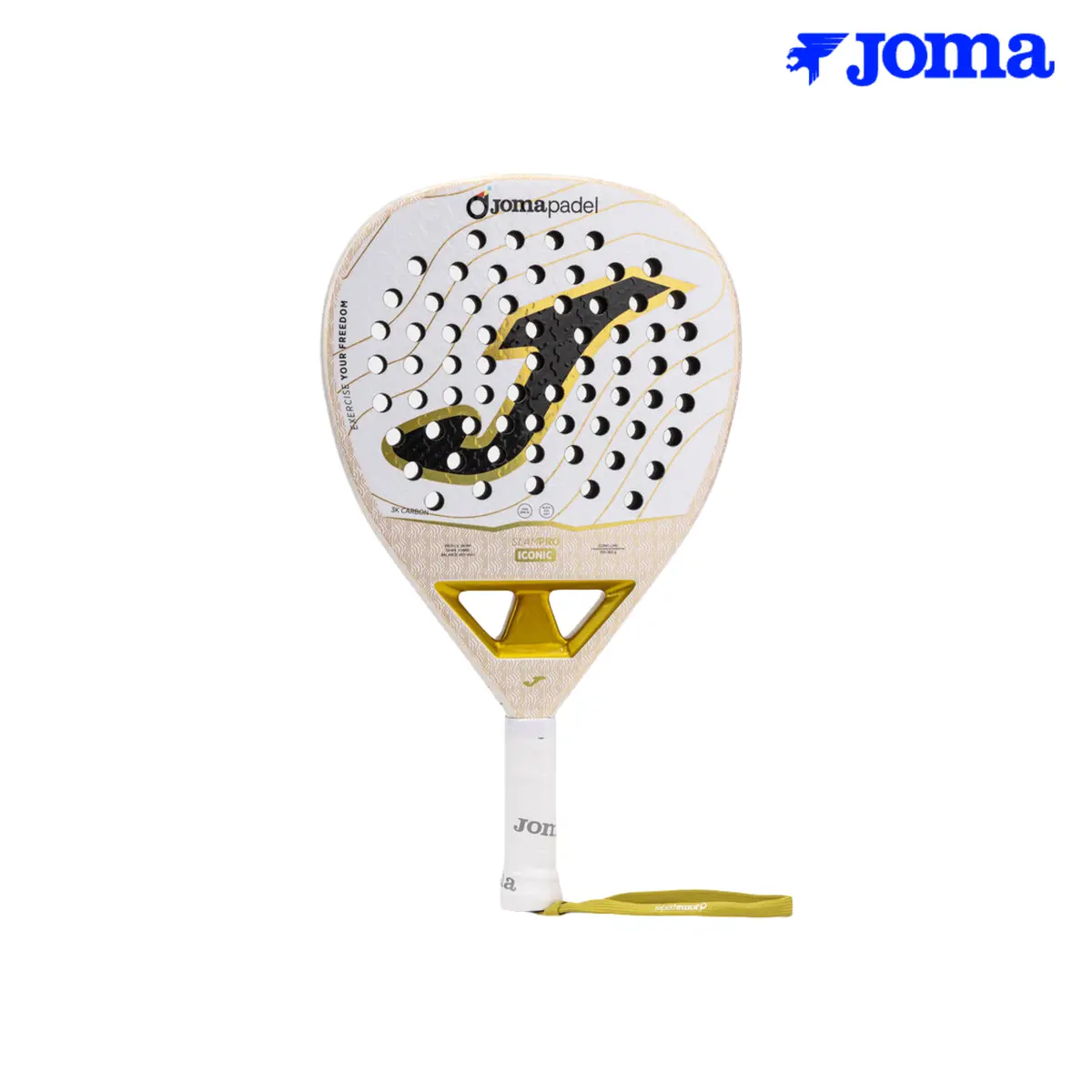 Joma Slam Pro Iconic White Gold 2026 1