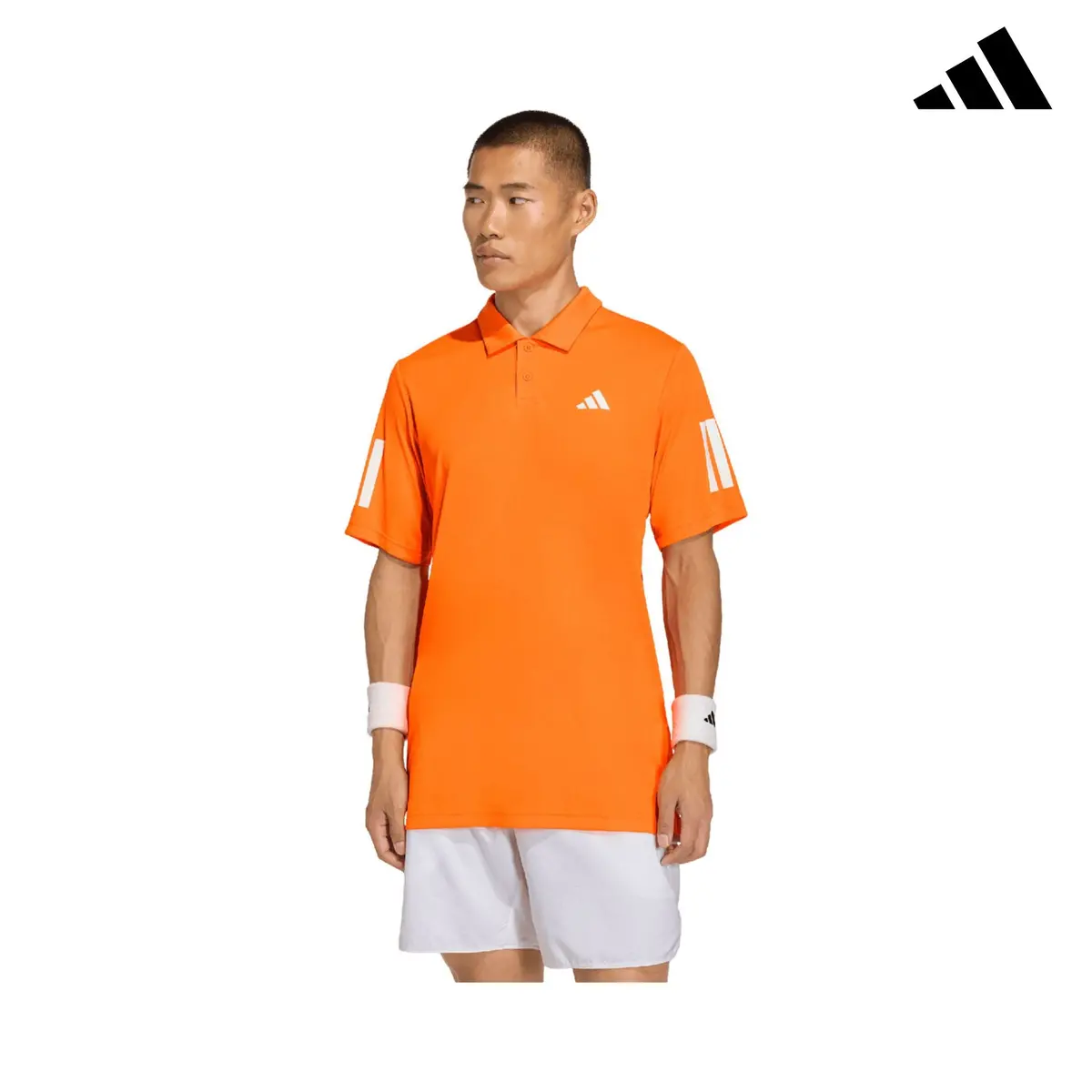 Adidas Club 3 Stripe Polo | Kb9709 1