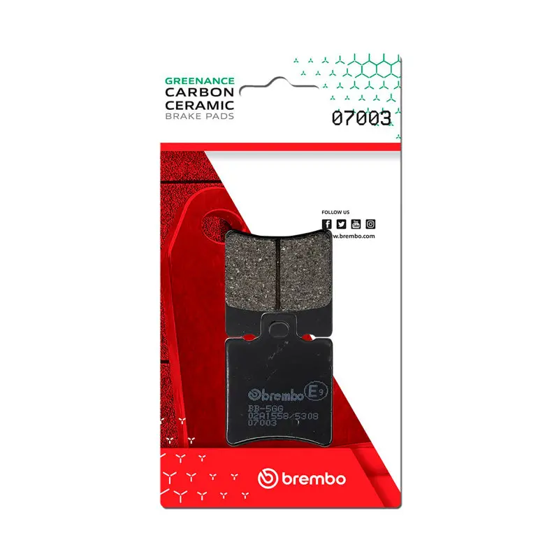 Brembo Oe Piaggio Storm/Piaggio Tph/Piaggio Zip/Piaggio Typhoon Carbon Ceramic Brake Pad - Front 1