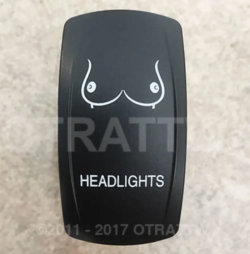 Spod Headlights Rocker Switch 1