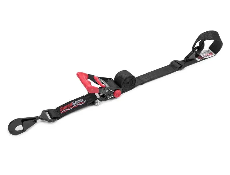 Speedstrap 1 1/2In X 6Ft Ratchet Tie-Down W/ Soft-Tie - Black 1