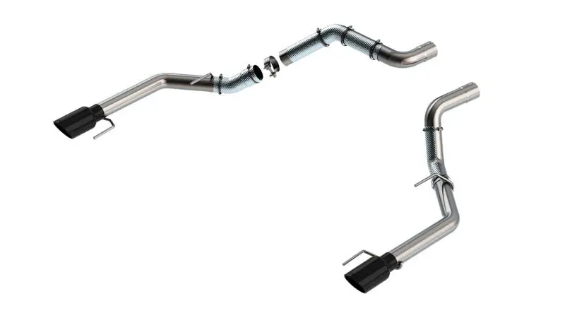 Borla 21-23 Ford Raptor 3In Tail Pipe Kit 4.5In Tip - Black Chrome 1