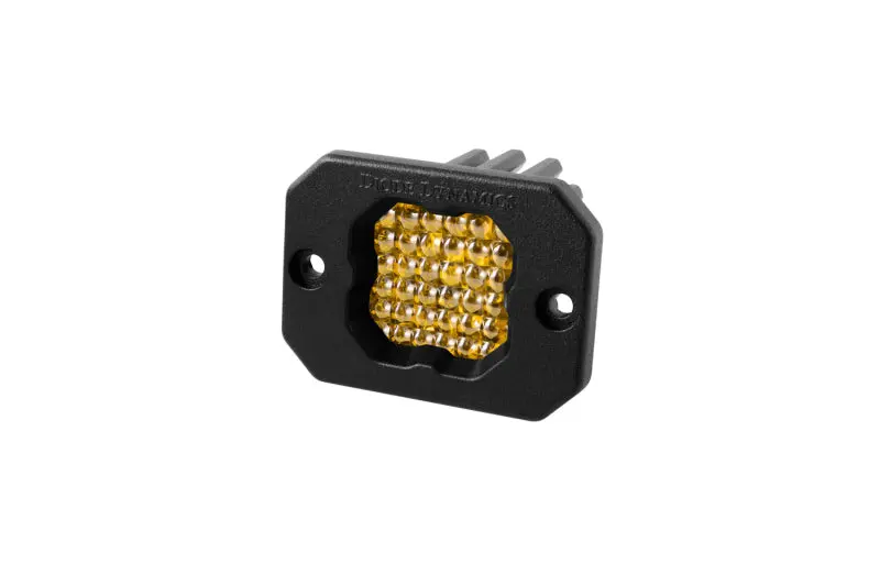 Diode Dynamics Stage Series C1 Led Pod Sport - Yellow Flood Flush Abl Each 1