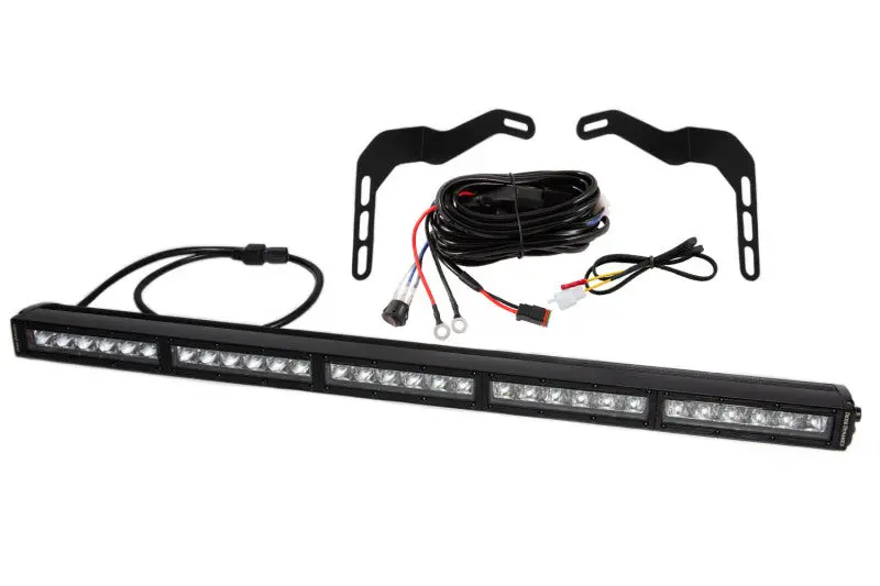 Diode Dynamics 14-21 Toyota Tundra Ss30 Stealth Lightbar Kit - White Driving 1