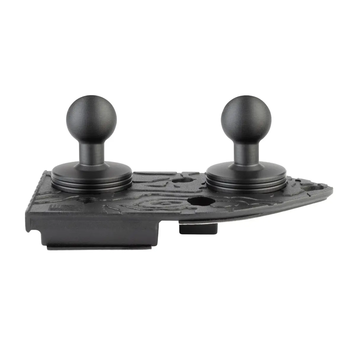 Mounting Base For 2018-2023 Jeep Wrangler Jl + 2020-2023 Jeep Gladiator - Passenger Side Dual Ball 1