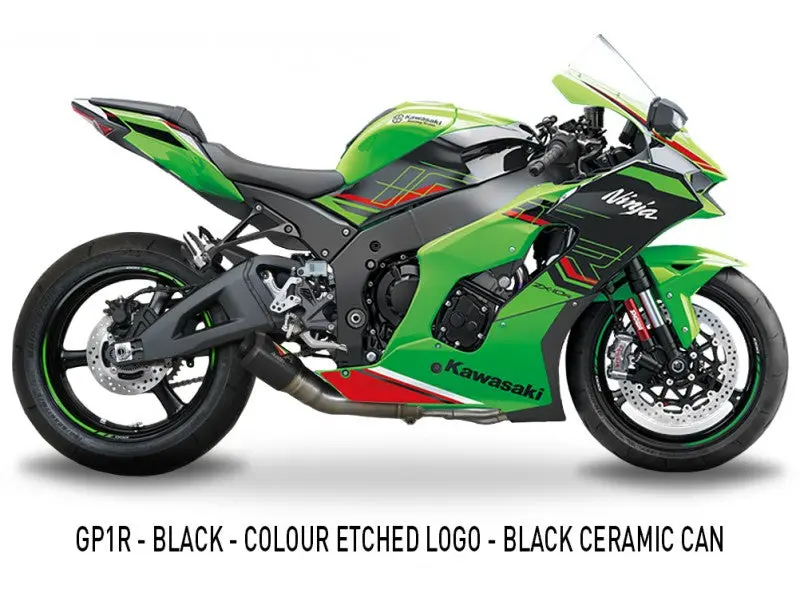Austin Racing Gp3 Low Mount De-Cat Exhaust With Gp1R Muffler For 2020+ Kawasaki Zx10R, Zx10Rr 1