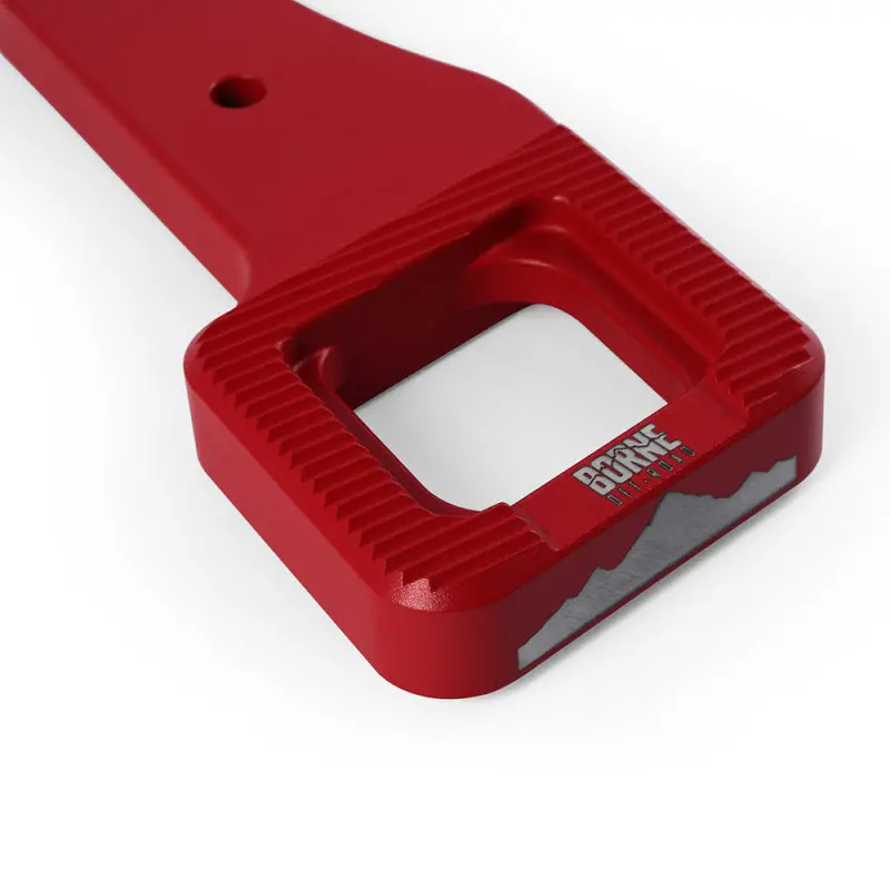 Borne Off-Road 2017+ Ford Raptor / 2009+ Ford F150 Borne Off-Road Billet Tow Hooks - Red 1
