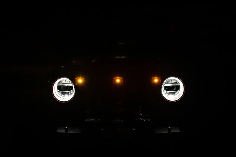 Dv8 Offroad 2018+ Jeep Jl Grill Amber Marker Lights 1