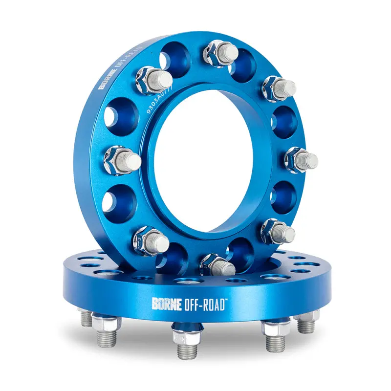 Borne Off-Road Wheel Spacers - 8X170 - 125 - 32Mm - M14 - Blue 1