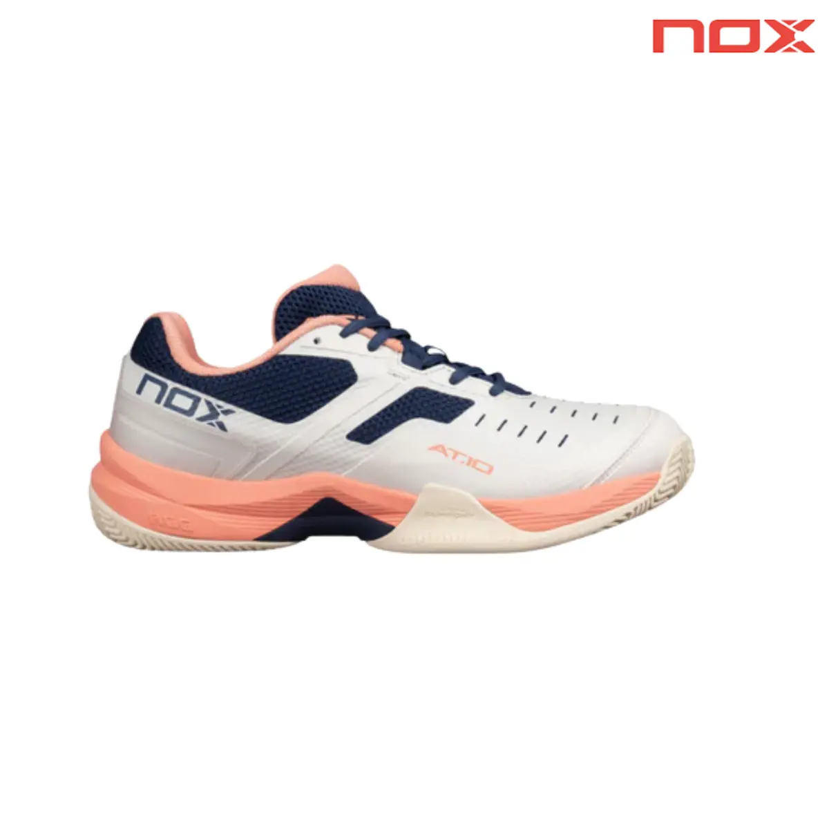Nox At10 Pro Gardenia/Titan | Padel Shoes 1