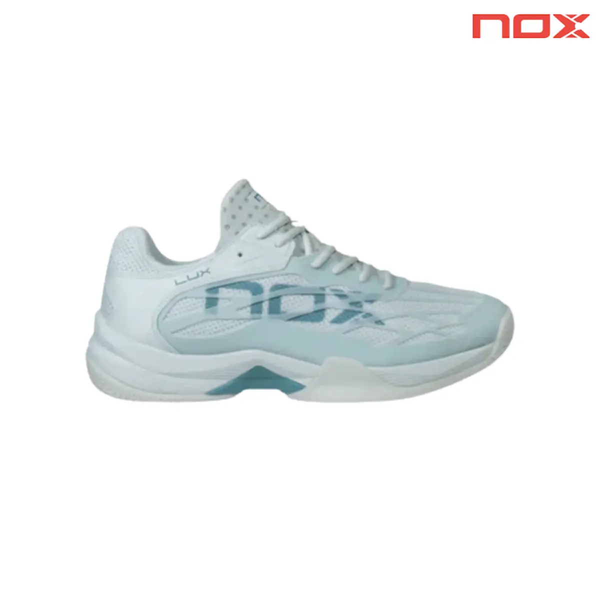 Nox At10 Lux Morning Mist/Turquoise Shoes | Padel Shoes 1
