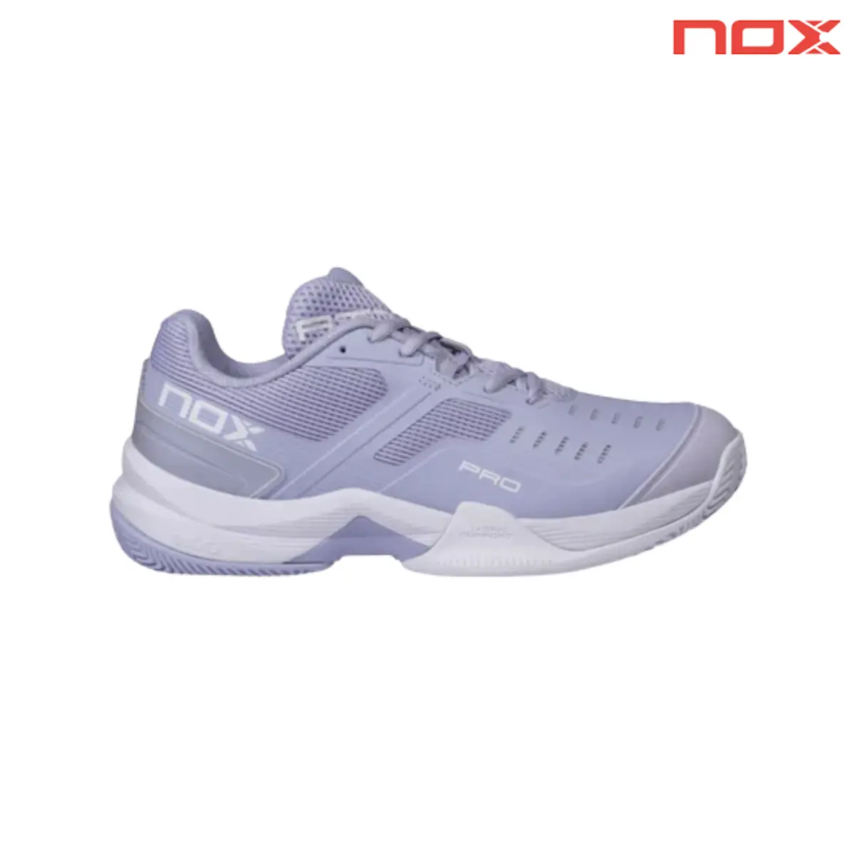 Nox At10 Pro Purple/White | Padel Shoes 1