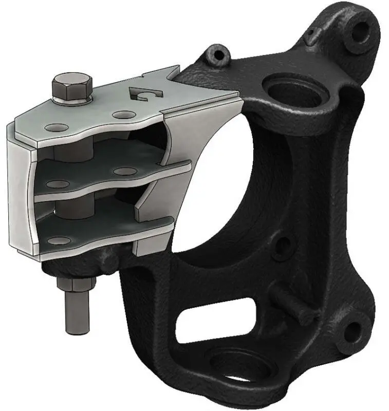 Artec Industries 2005-2012 Ford F-250 F-350 Crossover Weld-On High Steer Arms - Superduty Knuckle 1
