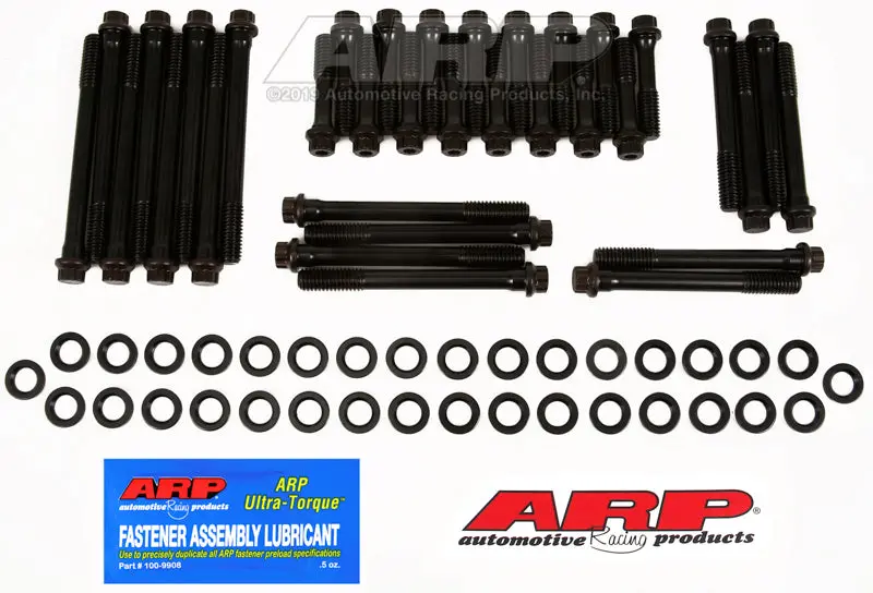 Arp Sb Chevy V8 W/18A Hi-Port 12Pt Undercut Head Bolt Kit 1
