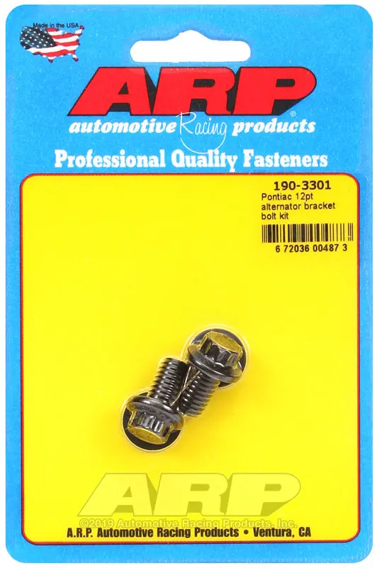 Arp Pontiac 12Pt Alternator Bracket Bolt Kit 1