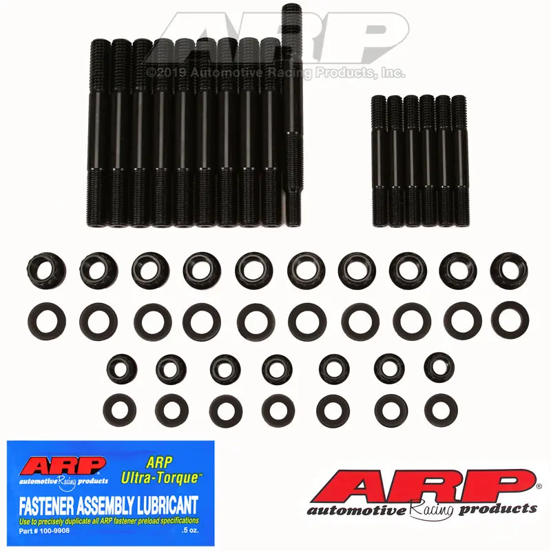 Arp Ford New Boss 302 W/ Rear Sump Oil Pan Main Stud Kit 1