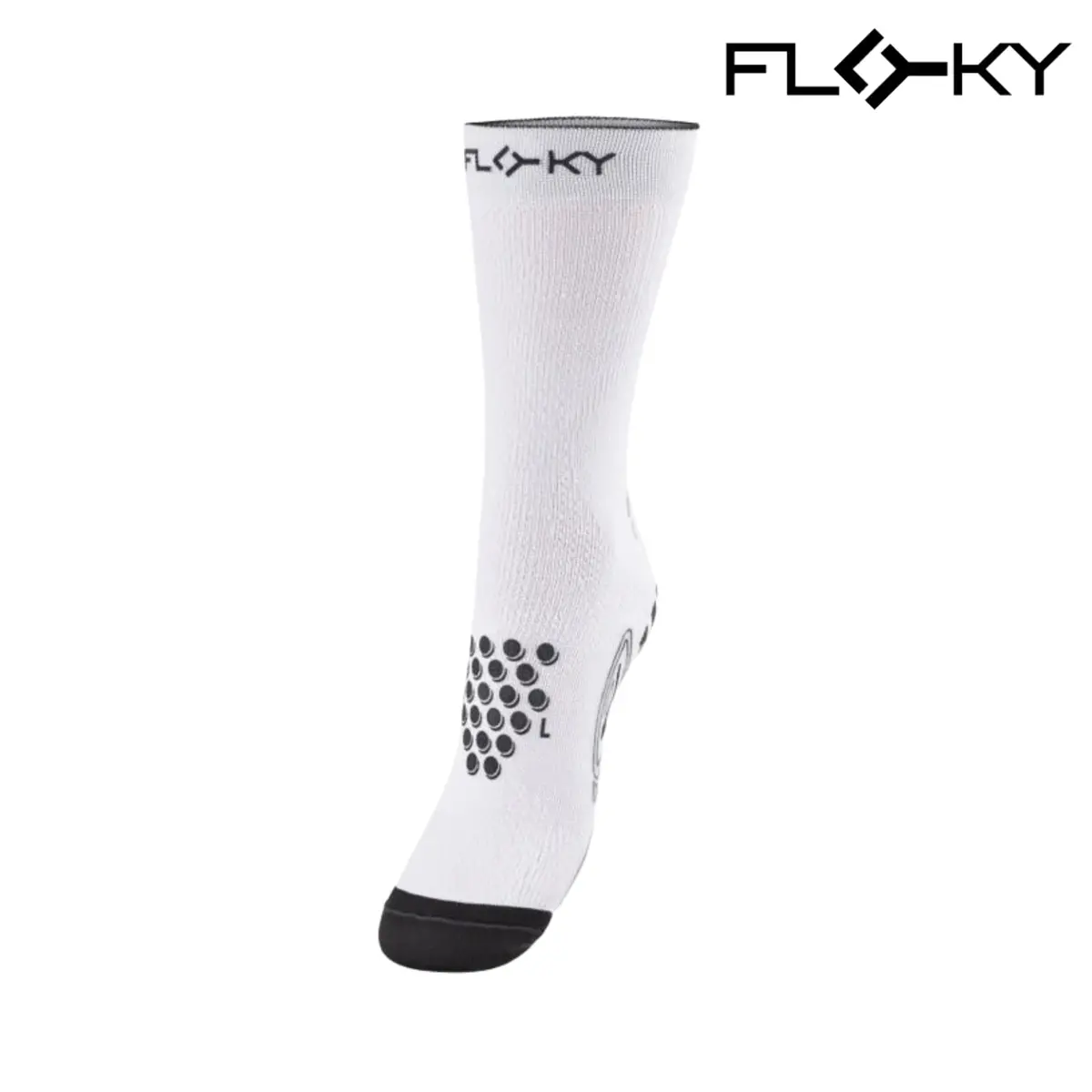 Floky S-Mash Socks White | Padel Socks 1