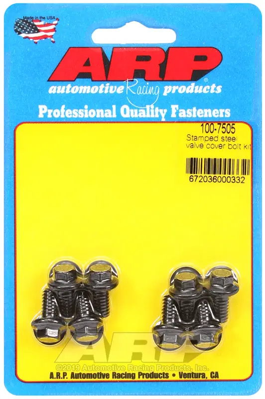 Arp Stamped Steel Hex Valve Cover Bolt Kit 1