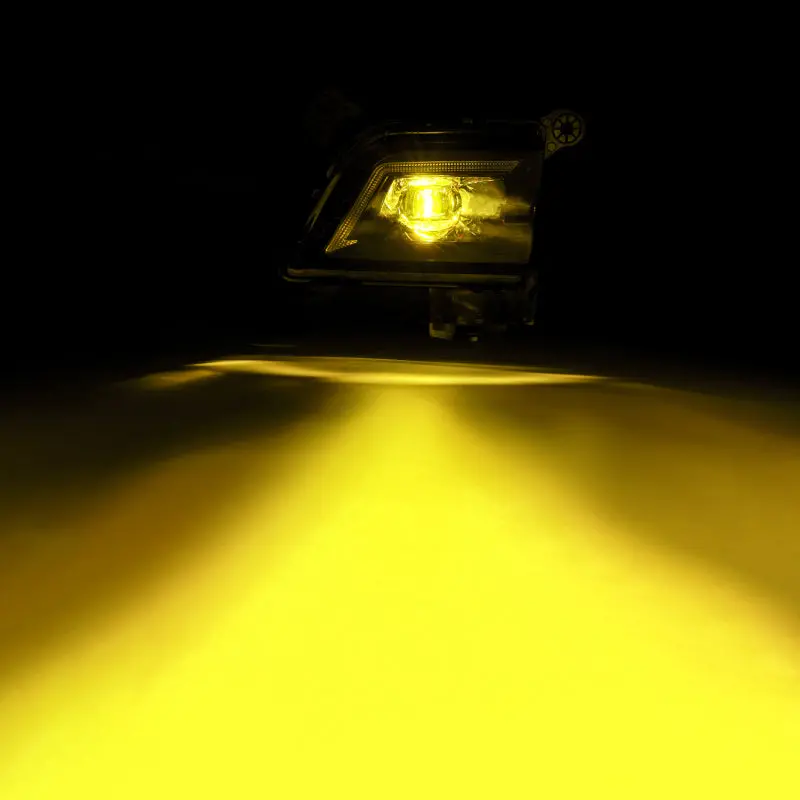 Alpharex 19-23 Chevrolet Silverado 2500/3500Hd Doubletap Dual Color Led Projector Fog Lights 1