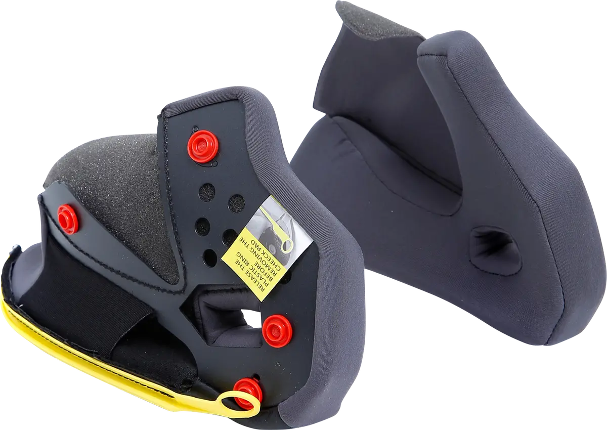 Agv Tourmodular Replacement Cheek Pads – Gray/Black, Small Size (20Kit93030629) 1