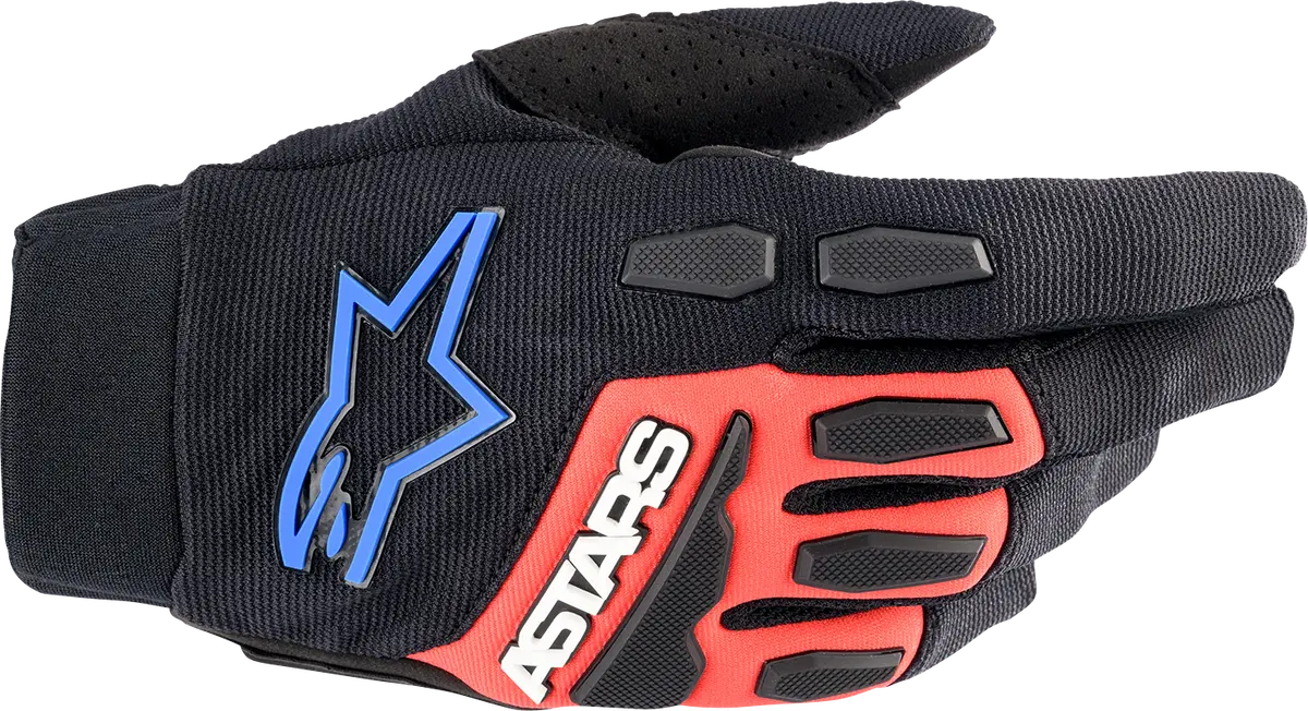 Alpinestars Full Bore Xt Motorcycle Gloves – Black/Red/Blue Colorway, Size Large (3563623-1317-L) 1