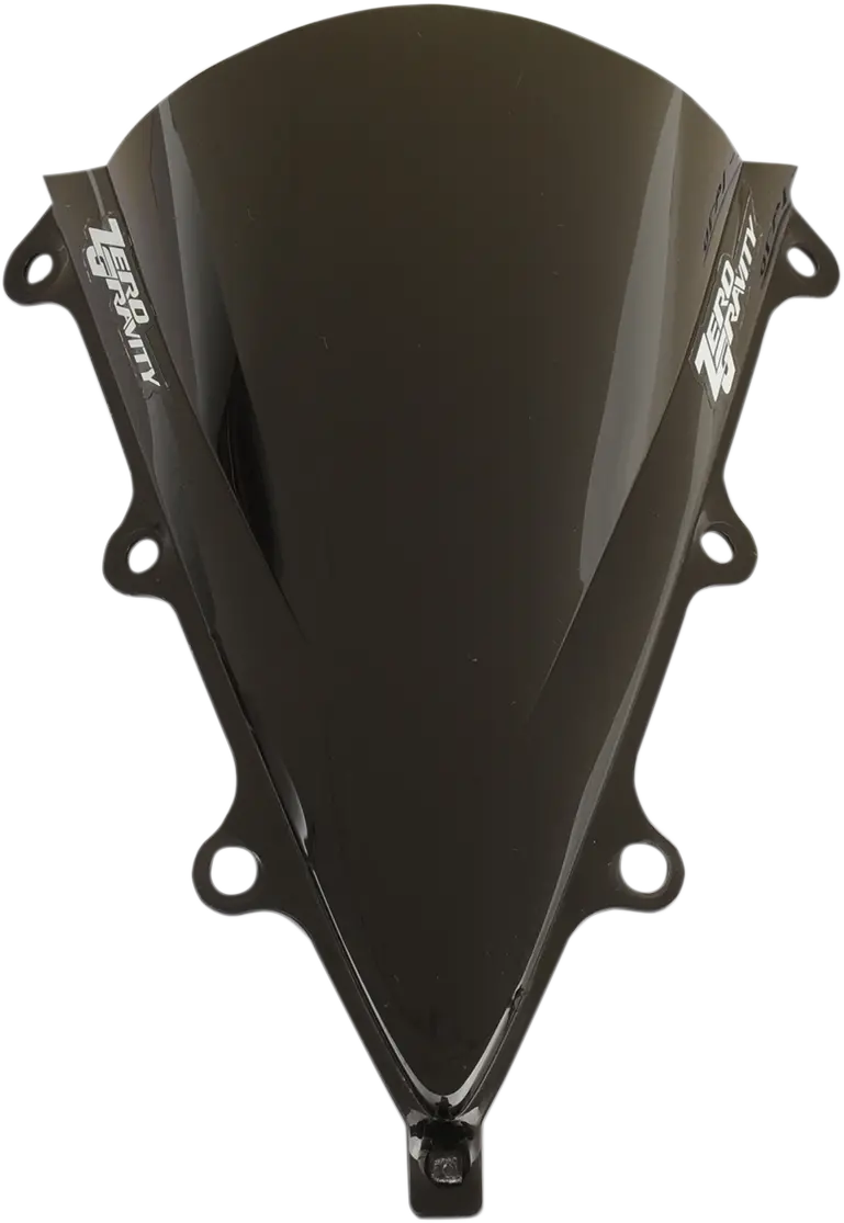 Zero Gravity Dark Smoke Double Bubble Windscreen For Honda Cbr300R (2016–2024) 1