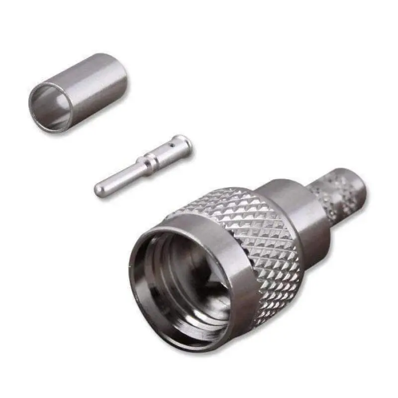 Rugged Radios Crimp On Uhf Mini Male Antenna Connector 1
