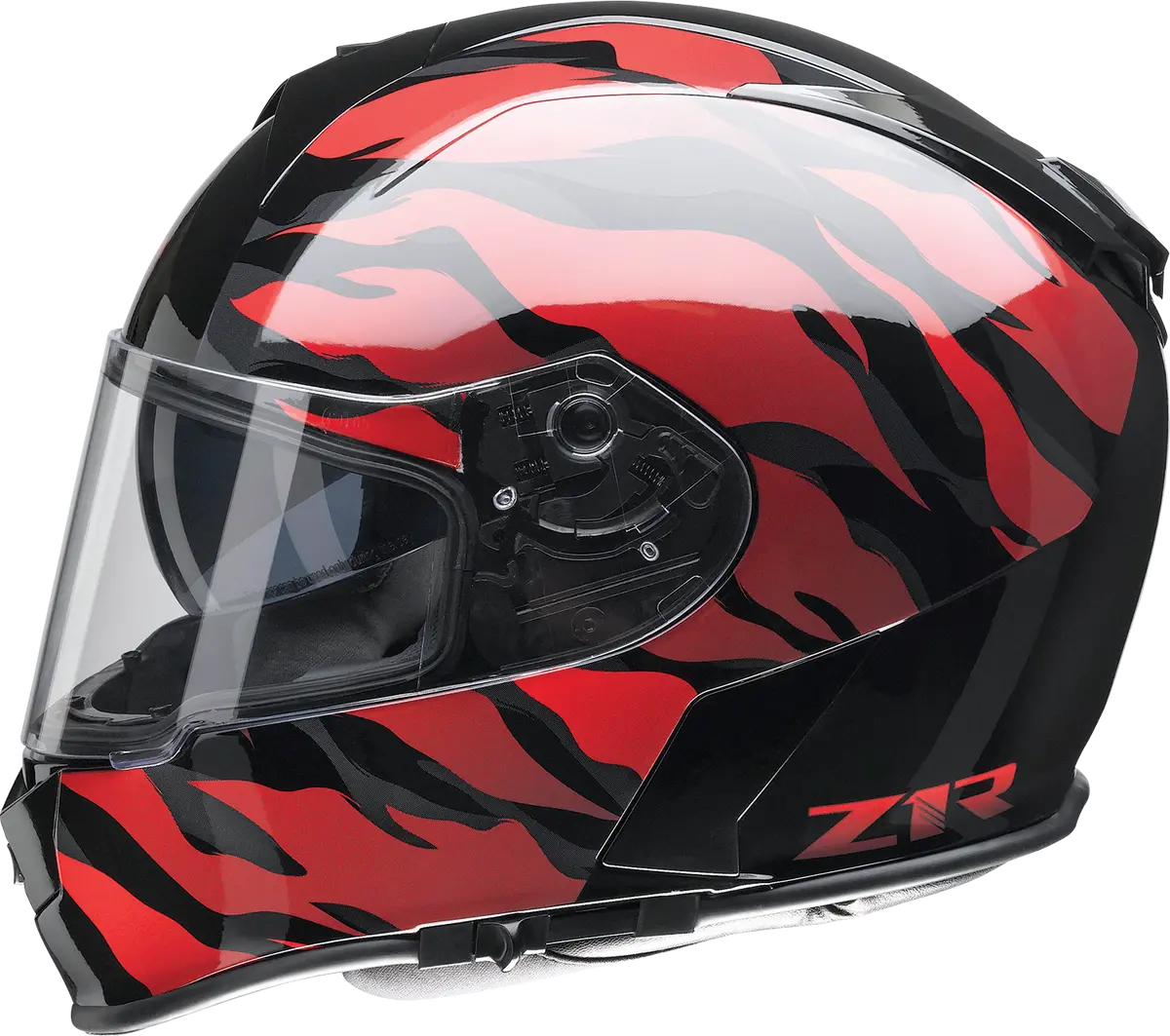 Z1R Warrant Helmet - Panthera - Black/Red - 2Xl 010115210 1