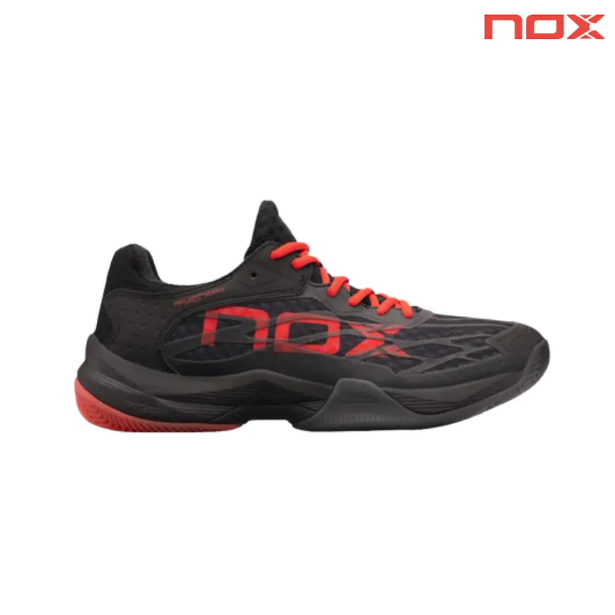 Nox At10 Lux Black/Red | Padel Shoes 1