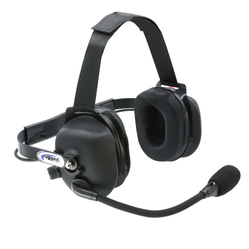 Rugged Radios H43 Rubberized Behind The Head (Bth) 2-Way Radio Headset 1