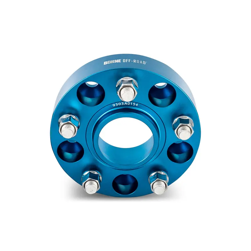Borne Off-Road Wheel Spacers - 5X127 - 71.6 - 45Mm - M14 - Blue 1