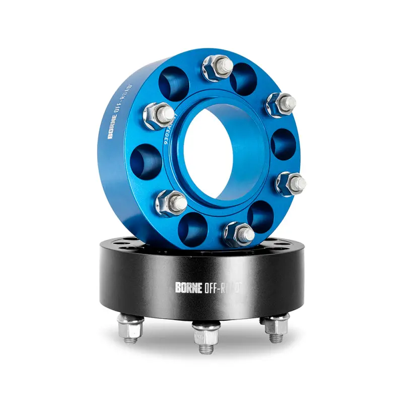 Borne Off-Road Wheel Spacers - 6X139.7 - 106 - 30Mm - M12 - Blue 1