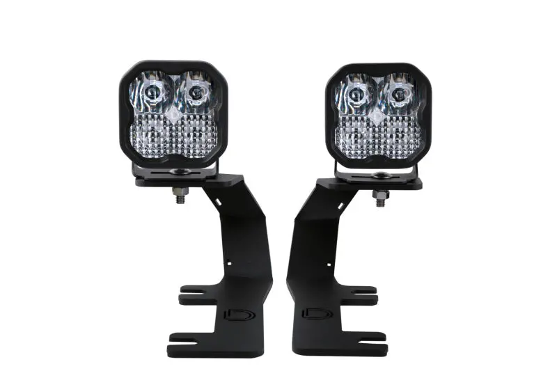Diode Dynamics 14-19 Silverado/Sierra Ss3 Led Ditch Light Kit Sport - White Combo 1
