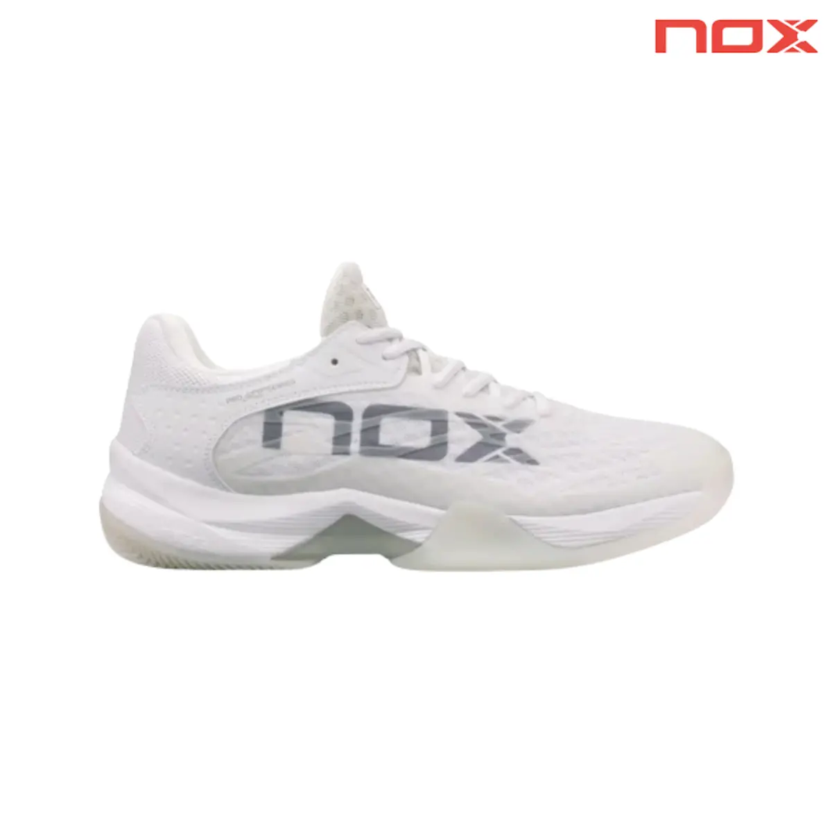 Nox At10 Lux White/Grey 2025 | Padel Shoes 1