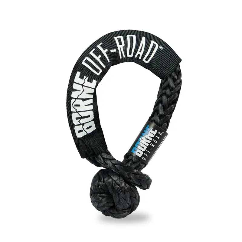 Borne Off-Road 1/2In X 20In Soft Shackle Black 1