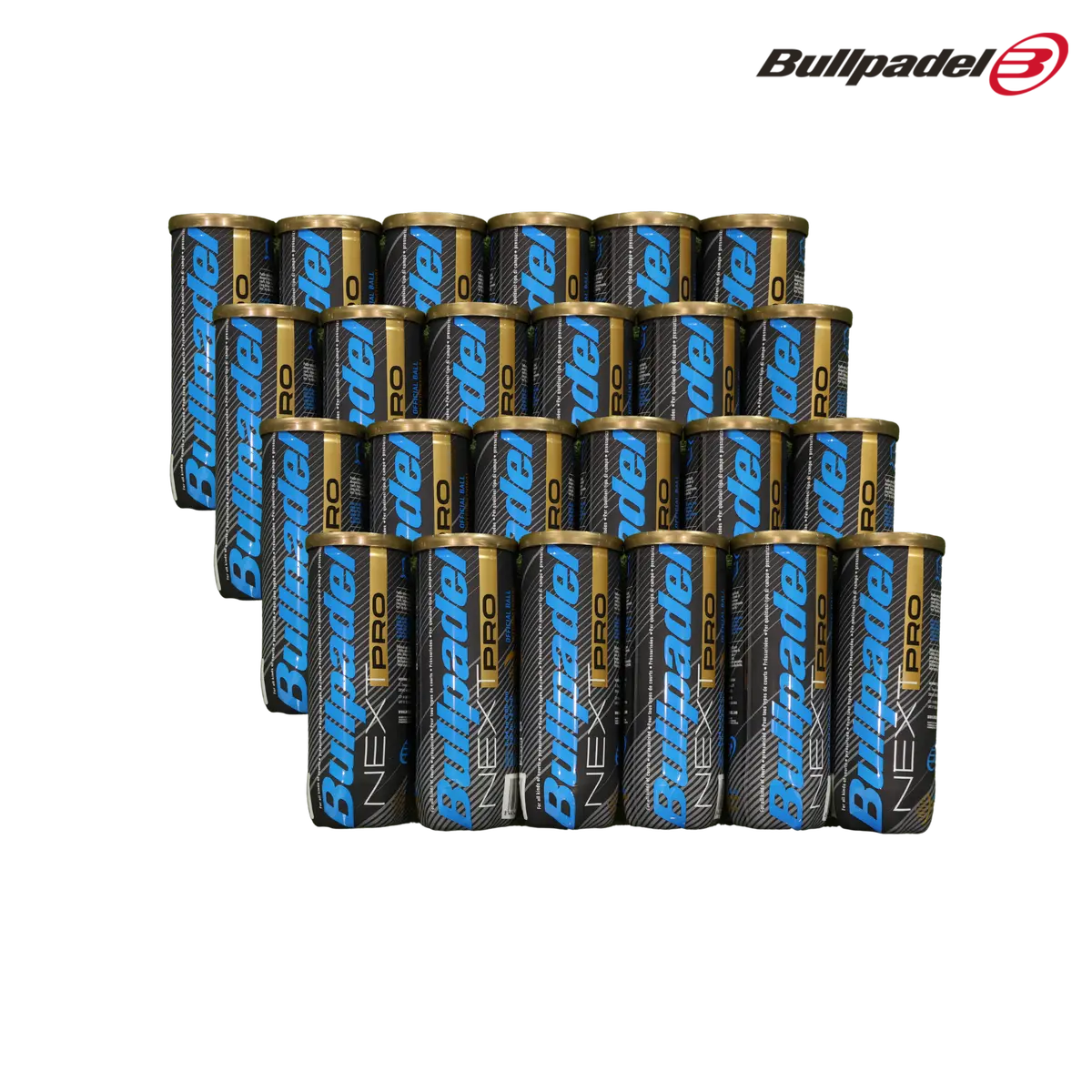 Bullpadel Next Pro Balls (24*3 Pieces) | Padel Balls 1