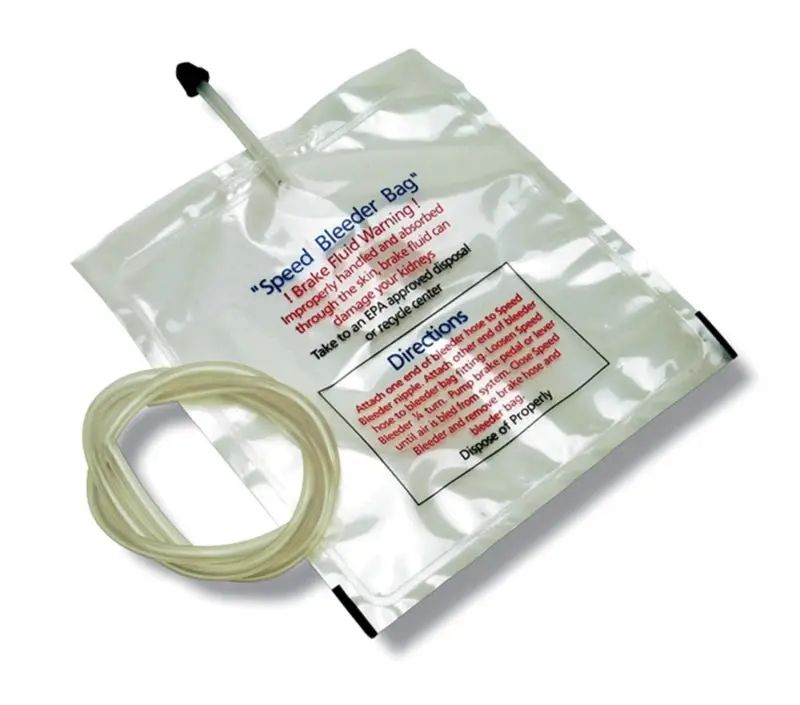 Russell Performance Speed Bleeder Bag – Compact Brake Fluid Catch Container 1